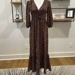 Forever 21 Brown floral dress